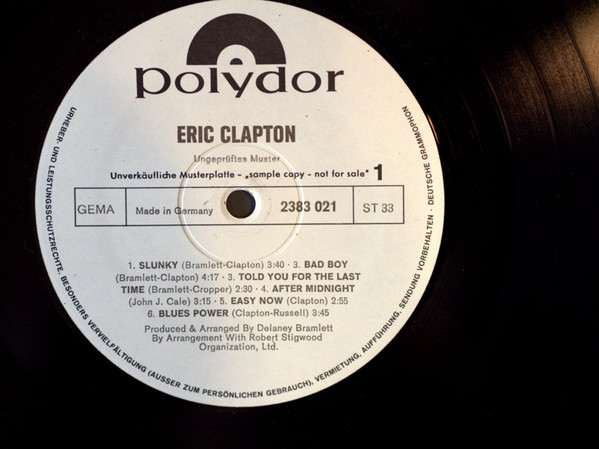 Eric Clapton - Eric Clapton | Releases | Discogs