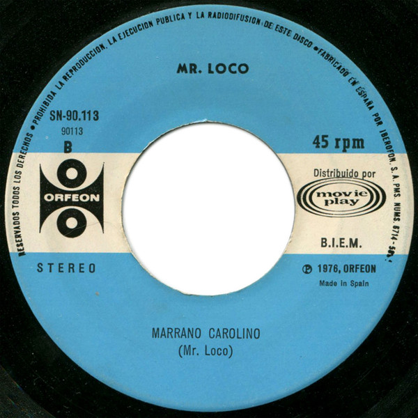 ladda ner album Mr Loco - Lola Marrano Carolino