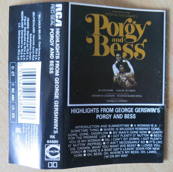 Gershwin – Porgy & Bess - Highlights (1992, CD) - Discogs