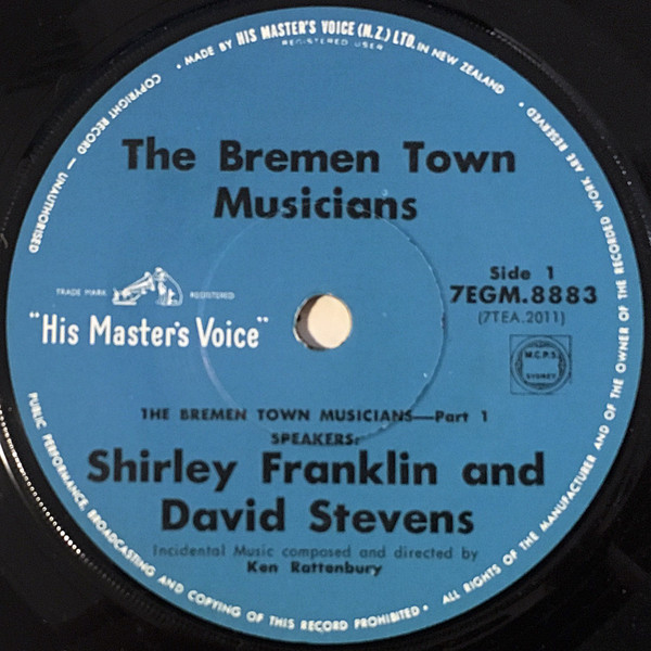 Album herunterladen Ken Rattenbury, David Stevens , Shirley Franklin - The Bremen Town Musicians