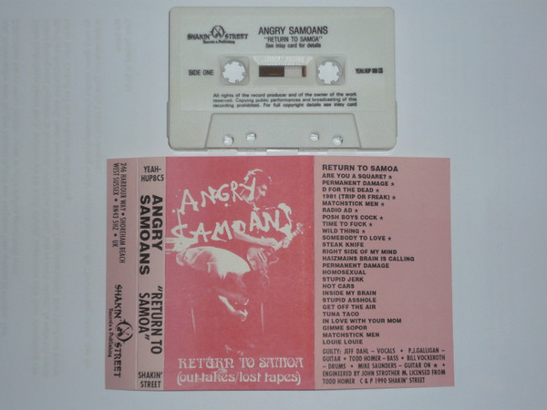 Angry Samoans – Return To Samoa (Out-Takes/Lost Tapes) (2015