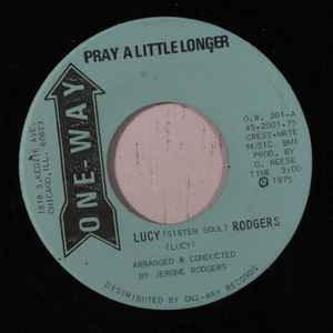 Lucy Rodgers - Pray A Little Longer / Rain album cover