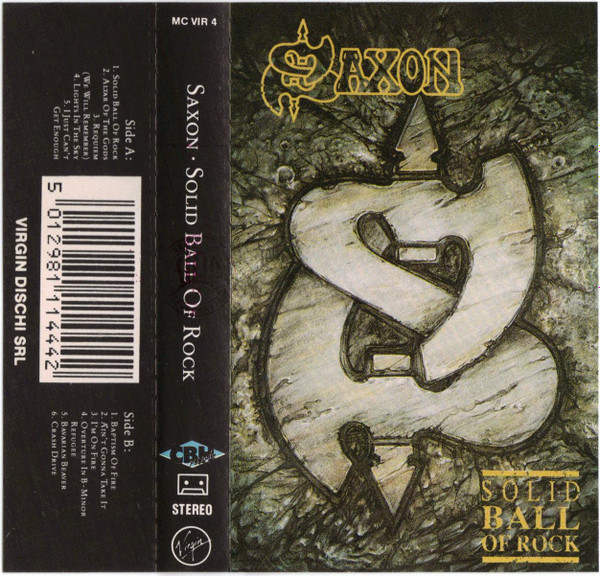 Saxon - Solid Ball Of Rock | Releases | Discogs