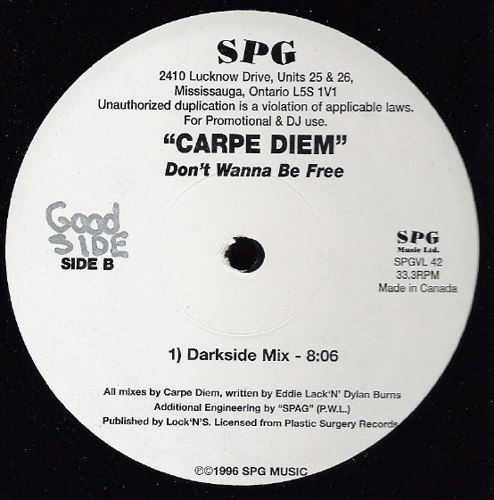 lataa albumi Carpe Diem - Dont Wanna Be Free