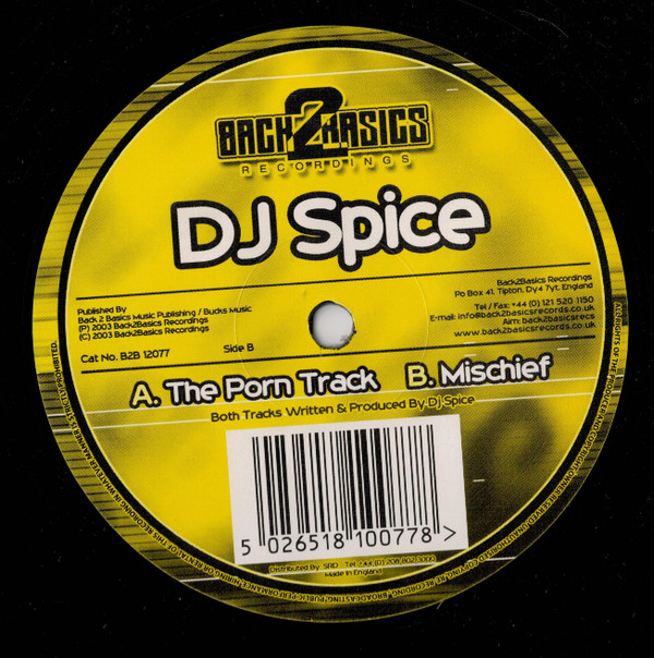 ladda ner album DJ Spice - The Porn Track Mischief