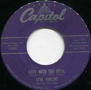 Race With The Devil / Gonna Back Up Baby - Gene Vincent And His Blue Caps
