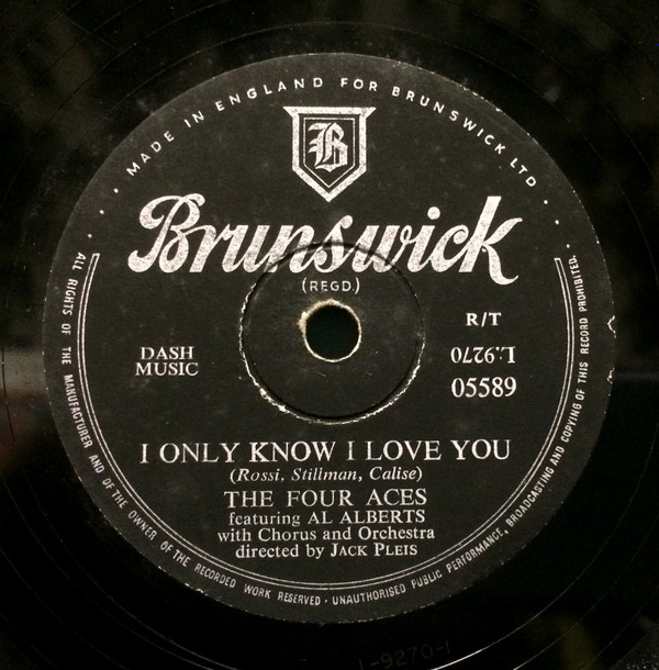 télécharger l'album The Four Aces Featuring Al Alberts - A Woman In Love I Only Know I Love You