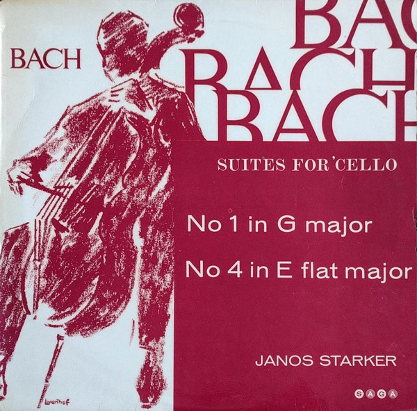 Bach, Janos Starker – Suites For 'Cello - No 1 In G Major / No 4