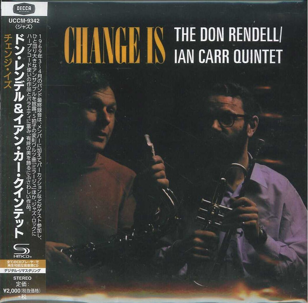 The Don Rendell / Ian Carr Quintet – Change Is (1969, Vinyl) - Discogs
