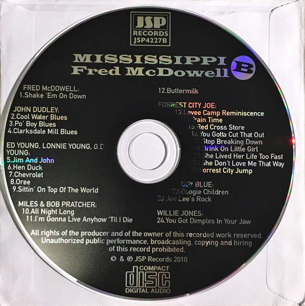 Album herunterladen Mississippi Fred McDowell - Down Home Blues 1959
