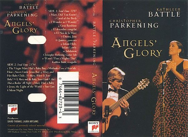 Kathleen Battle, Christopher Parkening – Angels' Glory (1996, CD