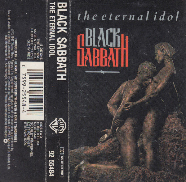 Black Sabbath – The Eternal Idol (1987, Cassette) - Discogs
