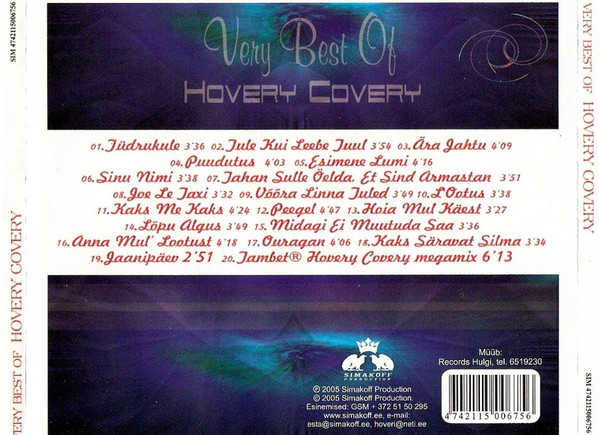 lataa albumi Hovery Covery - Very Best Of Hovery Covery