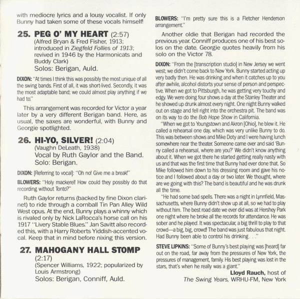 télécharger l'album Bunny Berigan And The Rhythmakers - Devils Holiday Vol 2 1938