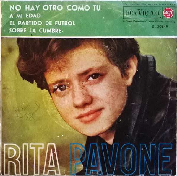 Vinilos en Oferta  Rita Pavone: No Hay Otro Como Tu - Venta de discos de  vinilo CHILE