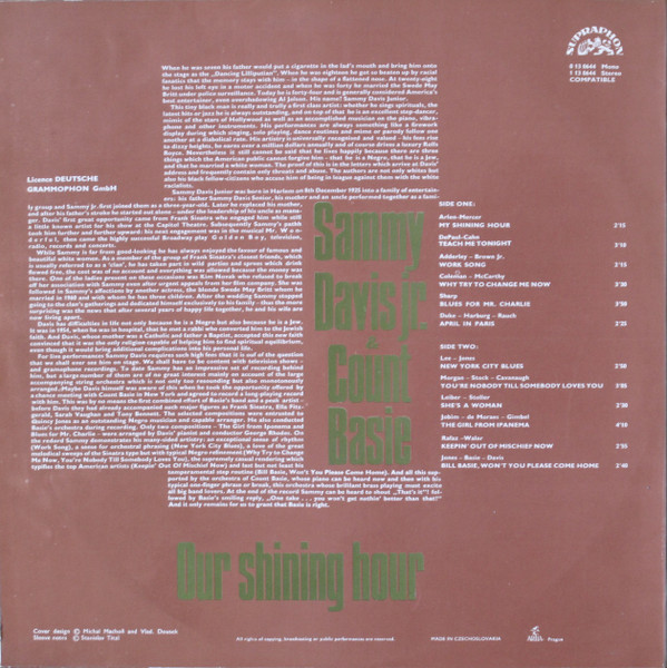 last ned album Sammy Davis Jr & Count Basie - Our Shining Hour