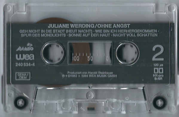 ladda ner album Juliane Werding - Ohne Angst