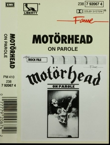 Motörhead – On Parole (clear, Cassette) - Discogs