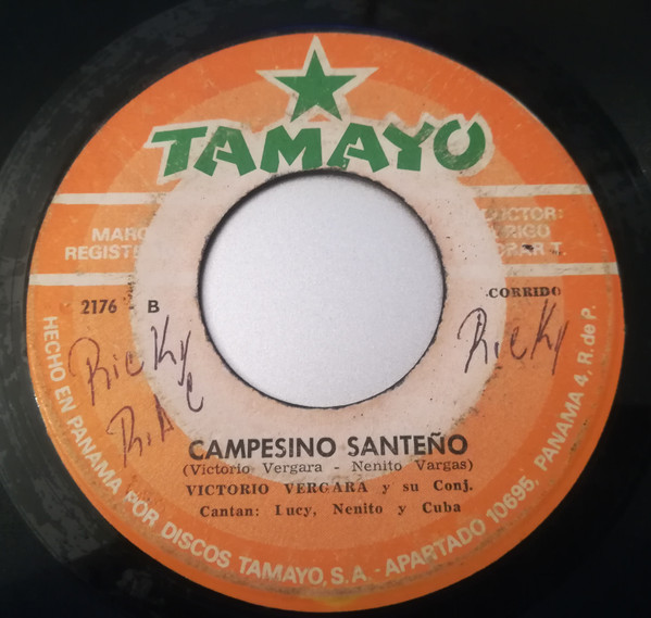 descargar álbum Victorio Vergara Y Su Conjunto - Campesino Santeño Porque Te Fuiste De Mi