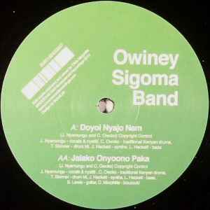 Owiny Sigoma Band - Doyoi Nyajo Nam / Jalako Onyoono Paka album cover