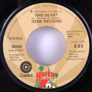 Gene Redding – This Heart (1974, Vinyl) - Discogs