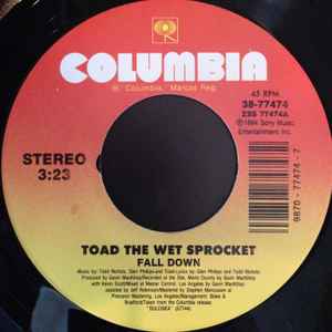 Toad The Wet Sprocket – Walk On The Ocean (1991, Vinyl) - Discogs
