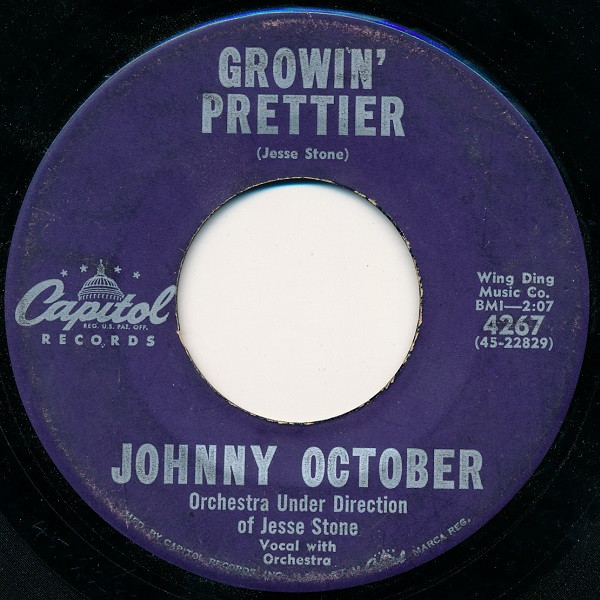 lataa albumi Johnny October - Growin Prettier Young And In Love