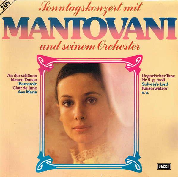 last ned album Mantovani Und Seinem Orchester - Sonntagskonzert Mit Mantovani Und Seinem Orchester