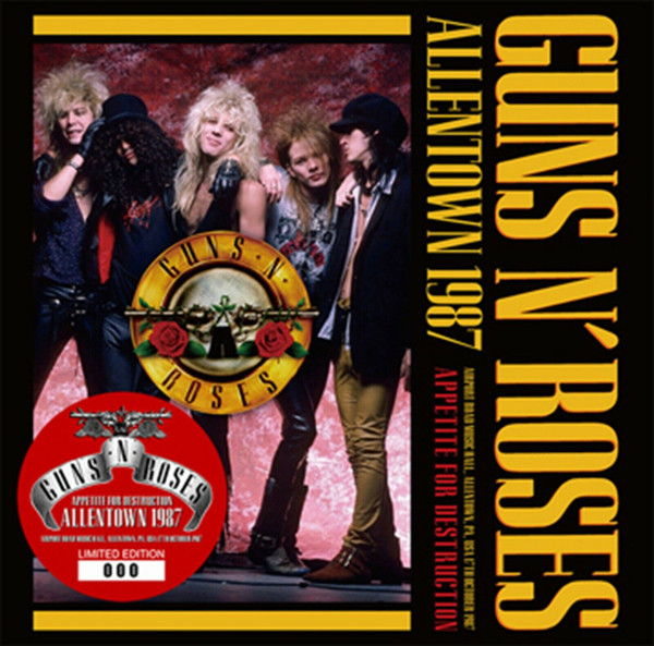 Guns N' Roses – Allentown 1987 (2020, Stickered, CD) - Discogs