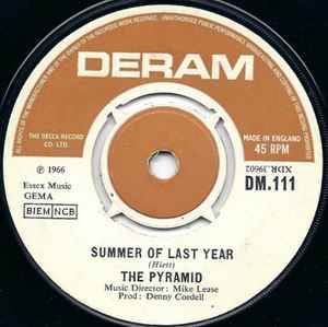 The Pyramid – Summer Of Last Year (1967, Vinyl) - Discogs