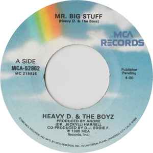 Heavy D. & The Boyz - Mr. Big Stuff album cover