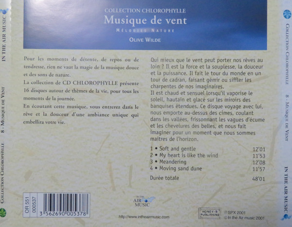 last ned album Olive Wilde - Musique De Vent
