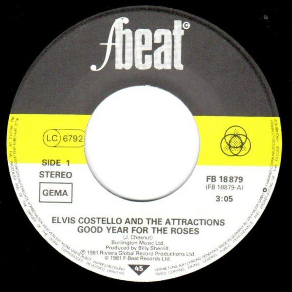baixar álbum Elvis Costello And The Attractions - Good Year For The Roses