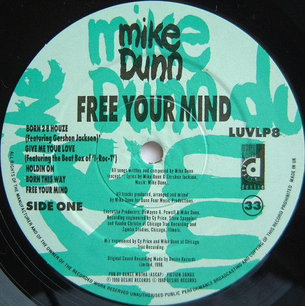 last ned album Mike Dunn - Free Your Mind