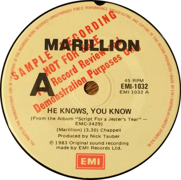 Marillion – He Knows