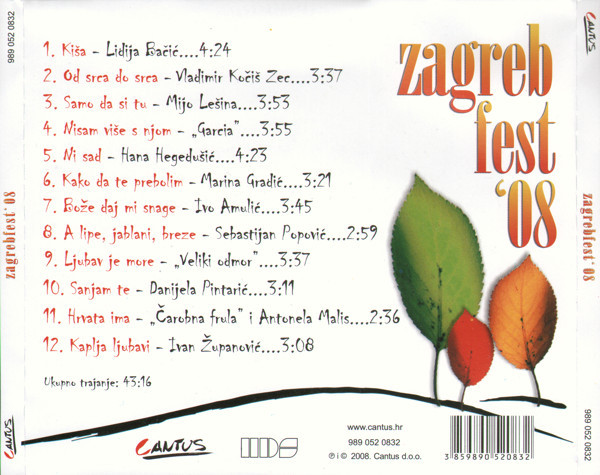 last ned album Various - Zagrebfest 08
