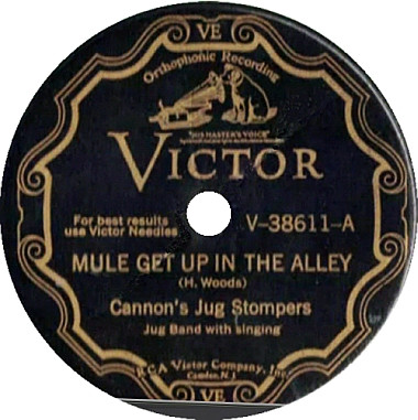 Cannon's Jug Stompers – Walk Right In / Whoa Mule! Get Up In The 