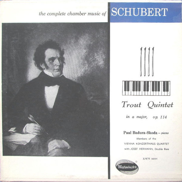 Schubert, Paul Badura-Skoda, Anton Kamper, Erich Weiss, Franz