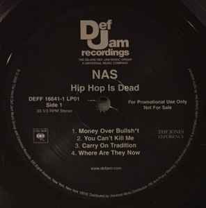 Nas Hip Hop Is Dead 2006 Vinyl Discogs