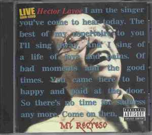 Hector Lavoe - Mi Regreso (Live At Private Club) album cover