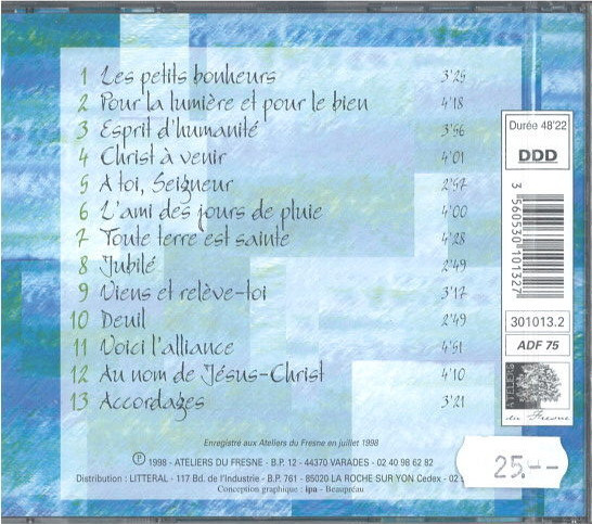 lataa albumi JeanYves Gall et Sophie Gall et le groupe Accordages - LAmi Des Jours De Pluie