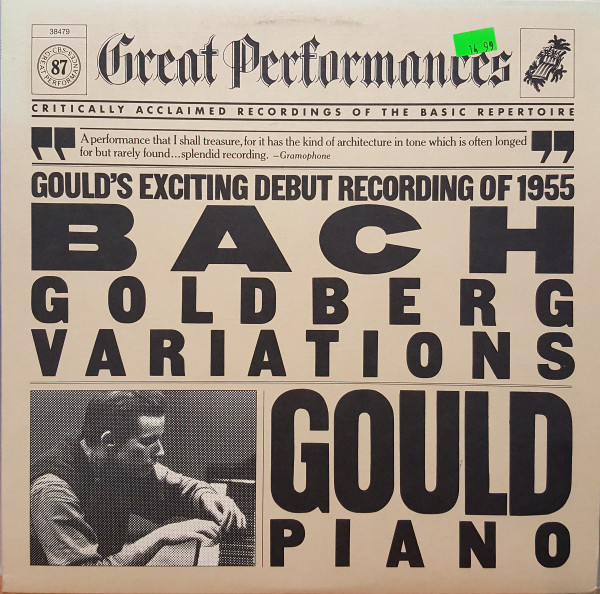 Version 1955 Goldbergvariationen Sony Classical Originals 