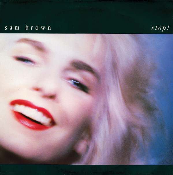 Обложка конверта виниловой пластинки Sam Brown - Stop!