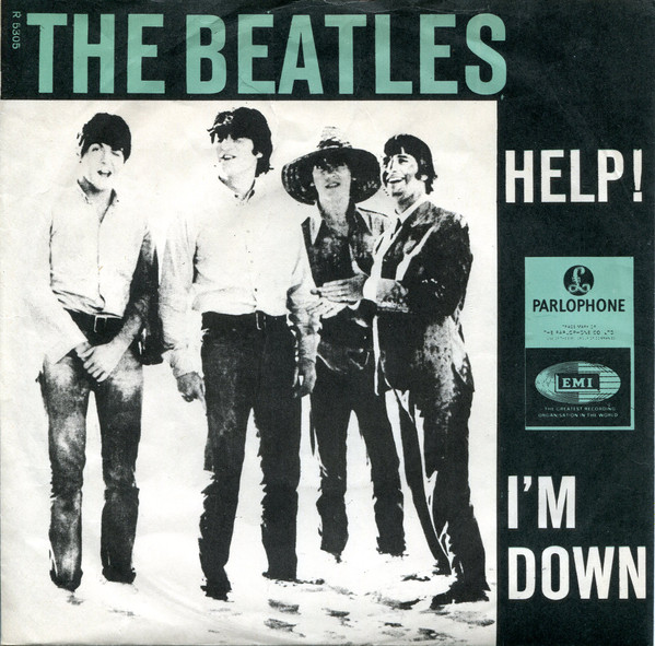 The Beatles – Help! (1965, Orange Sleeve, Vinyl) - Discogs