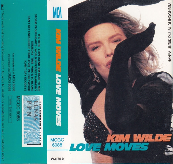 Kim Wilde – Love Moves (1990, Cassette) - Discogs