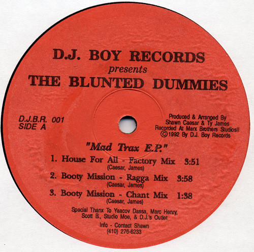 The Blunted Dummies - Mad Trax E.P.