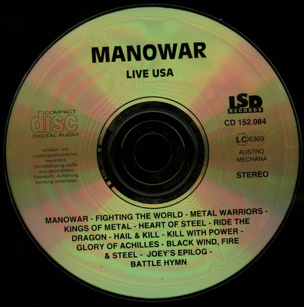 last ned album Manowar - Live USA
