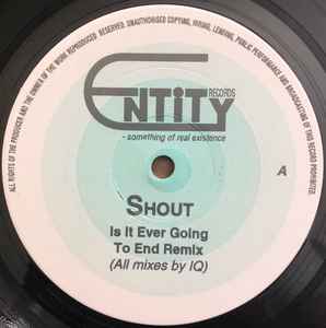 Shout (2) - Is It Ever Going To End (Remix) album cover