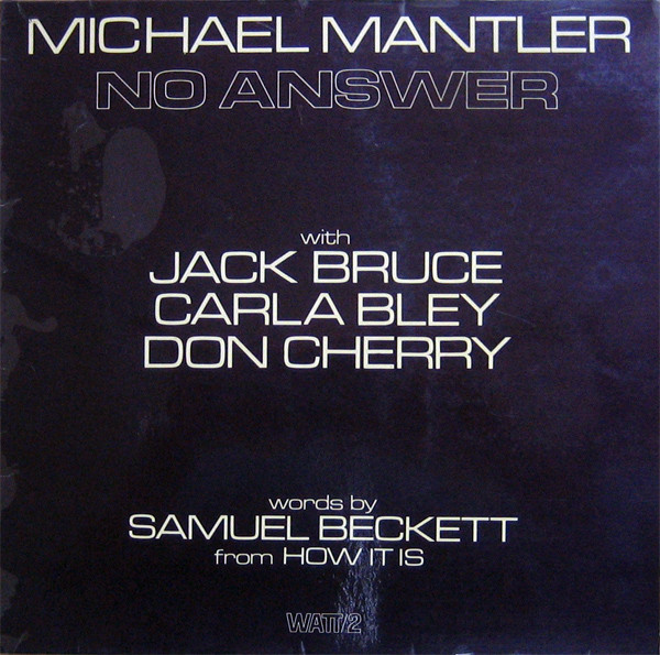 Michael Mantler – No Answer (Vinyl) - Discogs