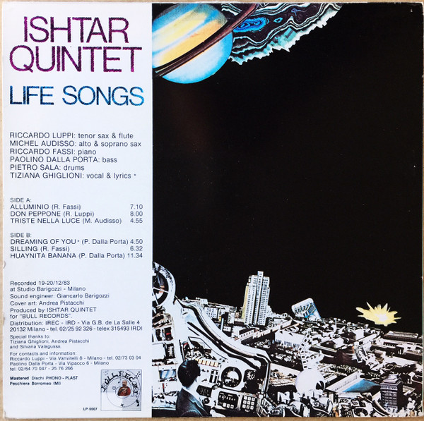 Album herunterladen Ishtar Quintet - Life Songs